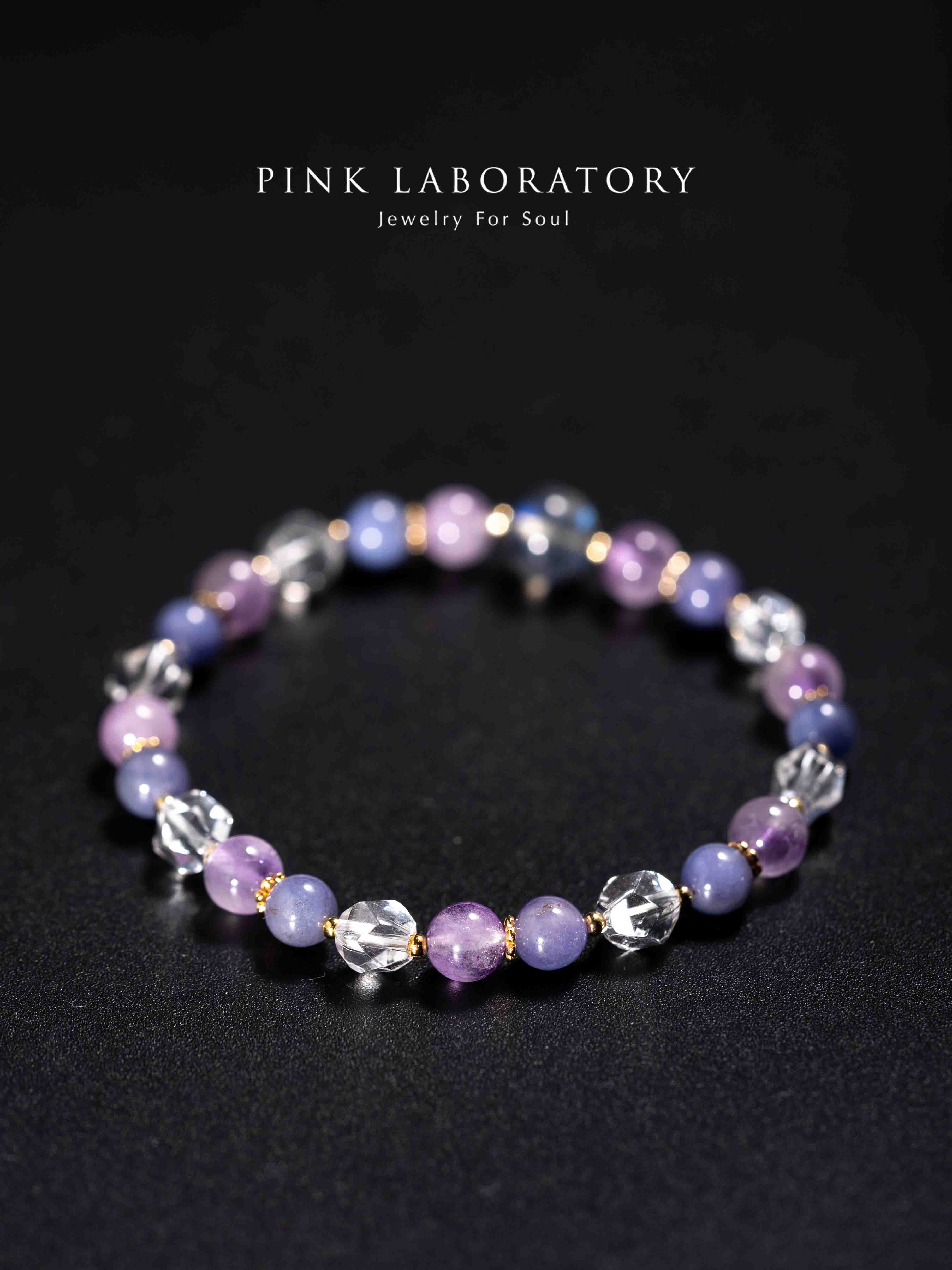 坦桑石薰衣草紫水晶手鍊