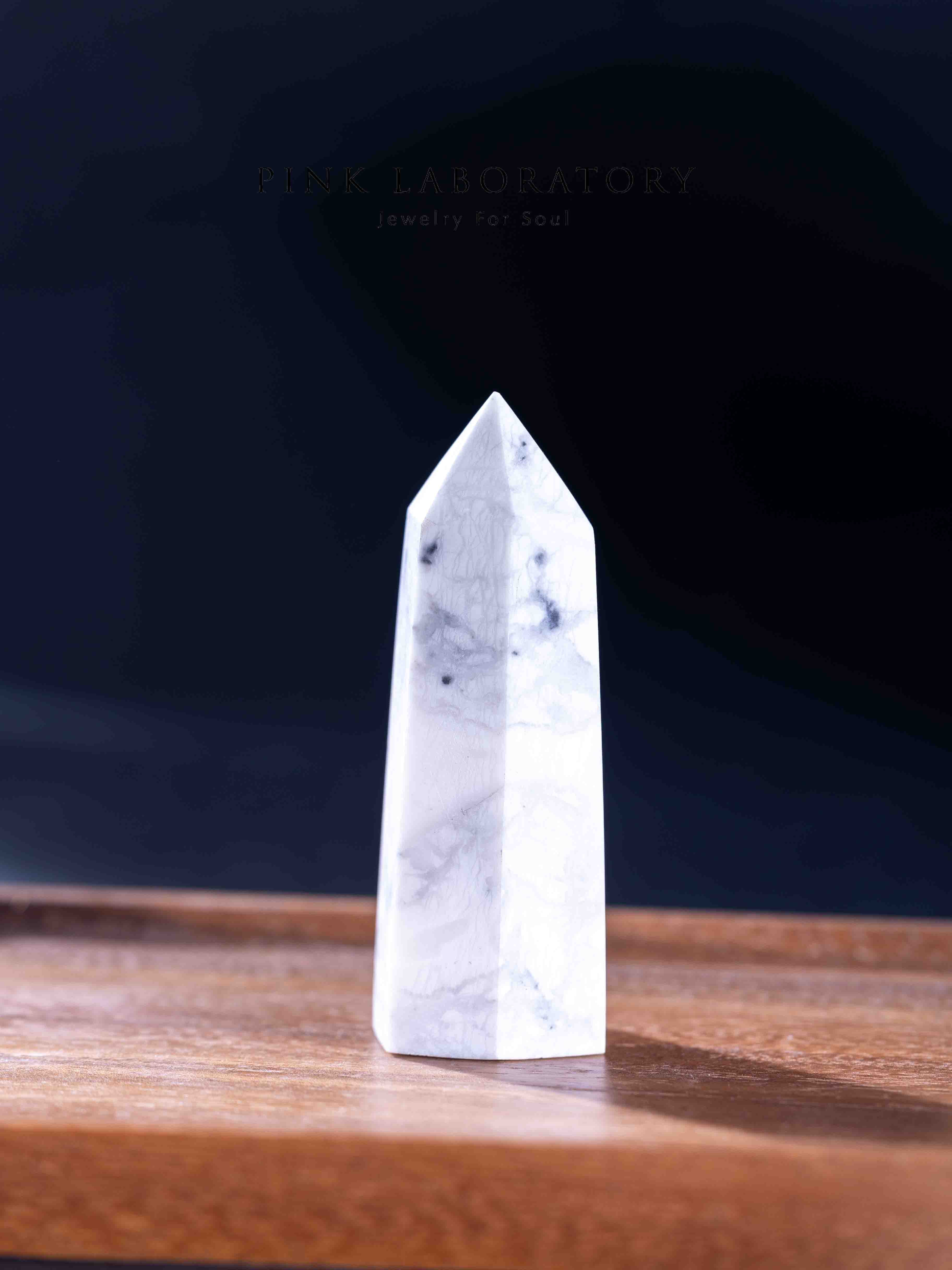 白水晶水晶柱
