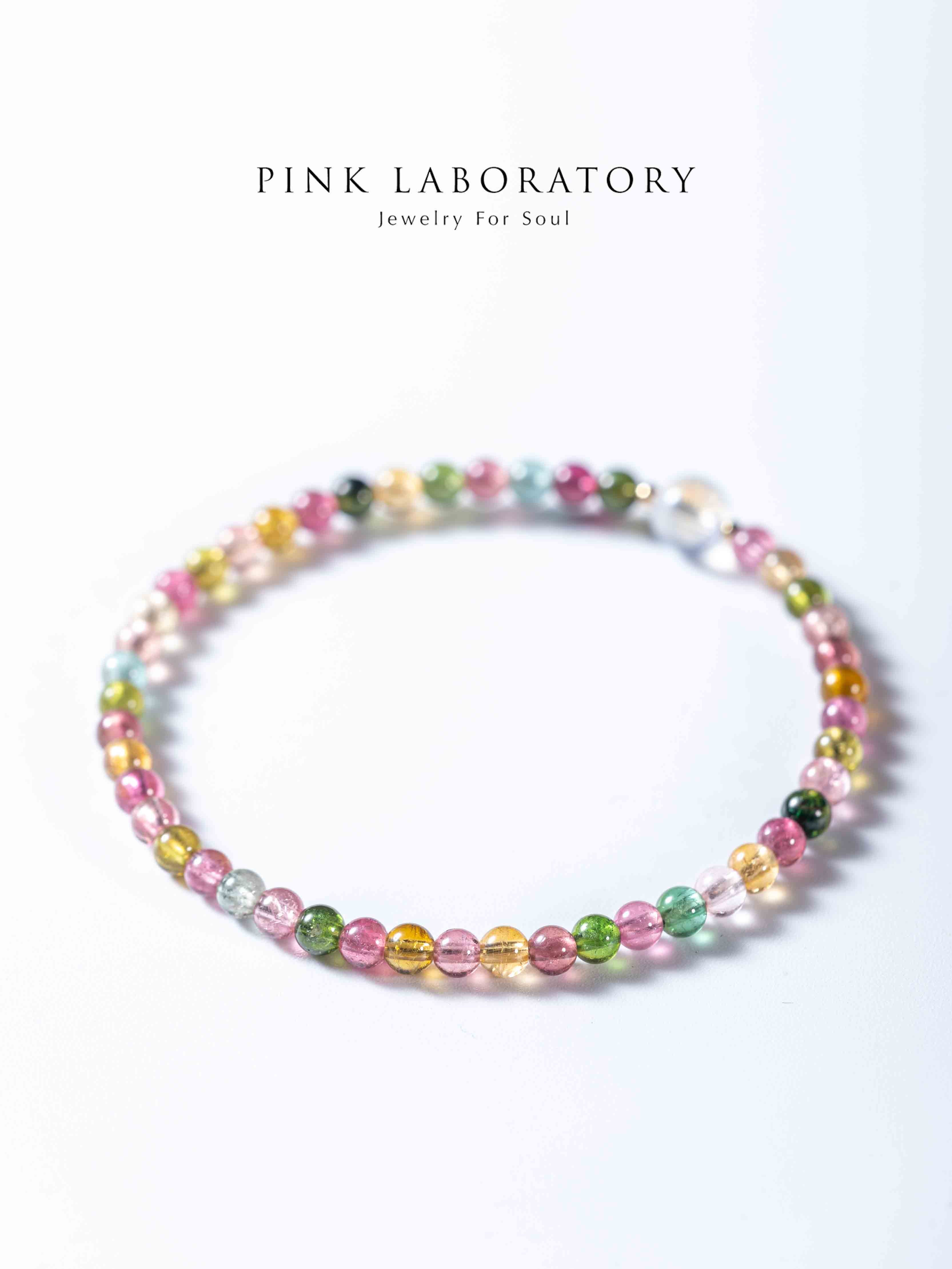 碧璽糖果色月光石手鍊