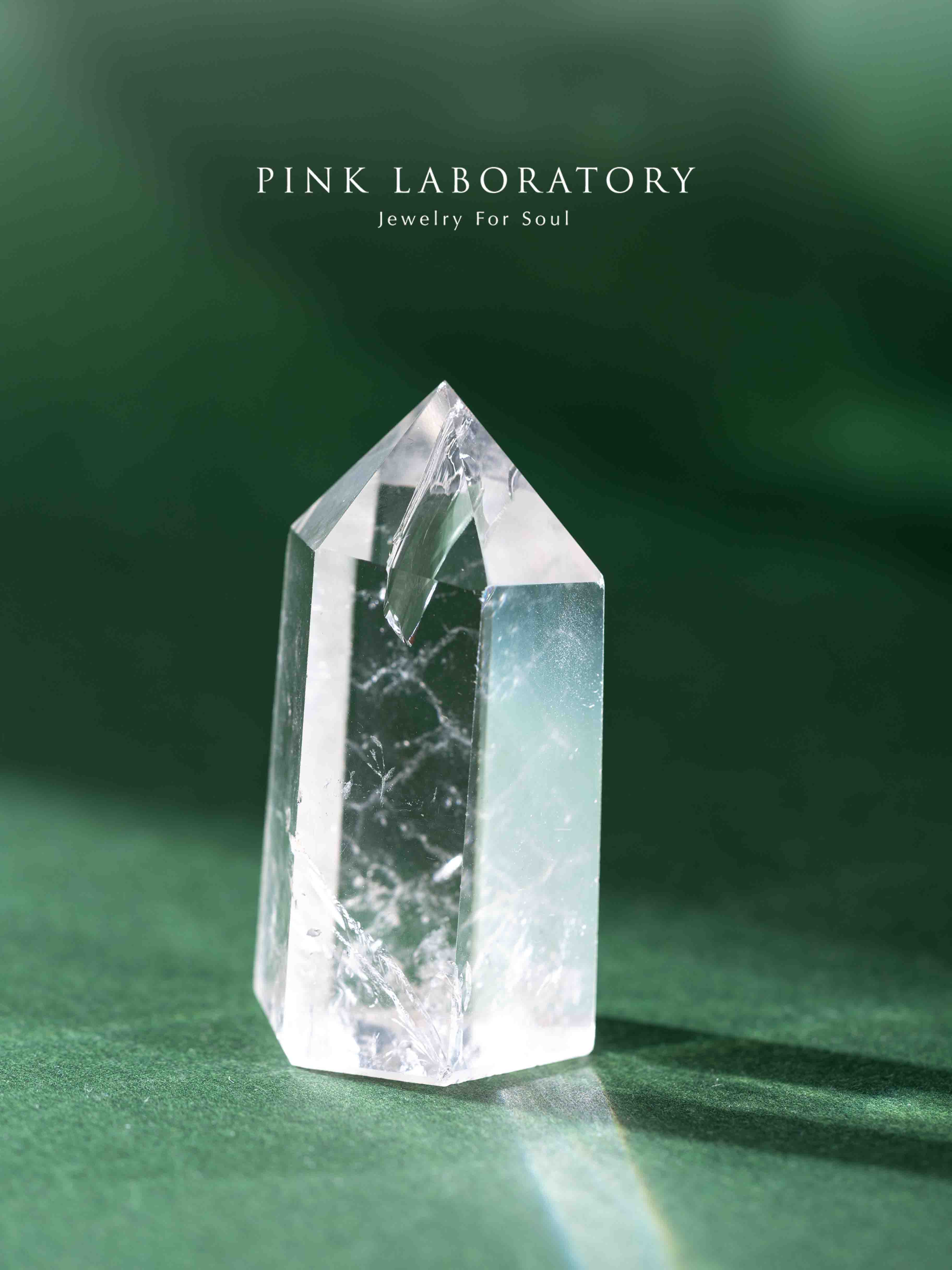 白水晶水晶柱 | 頂級閃亮礦物一物一圖