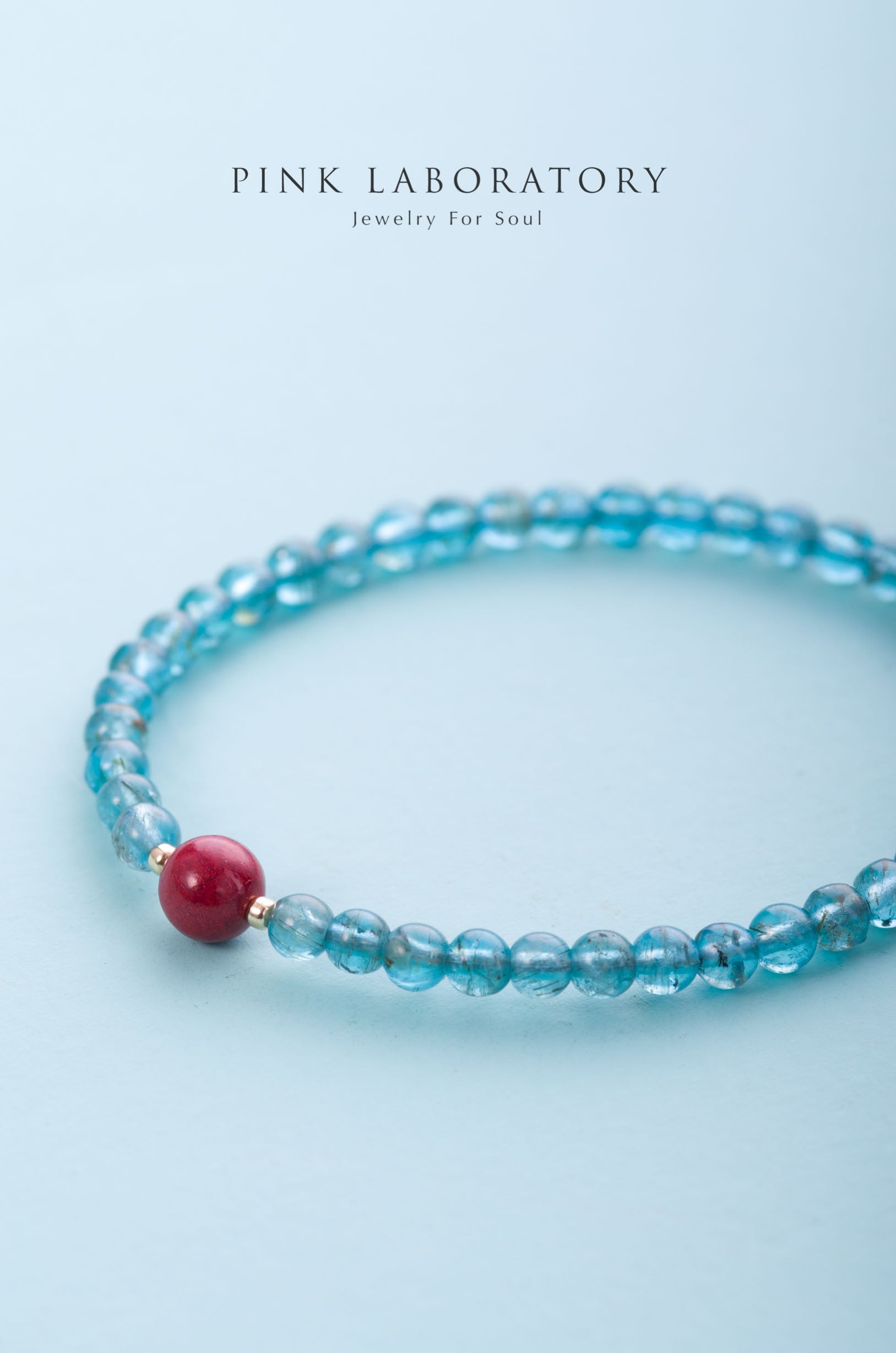 磷灰石4mm手鏈 | 紫金砂硃砂