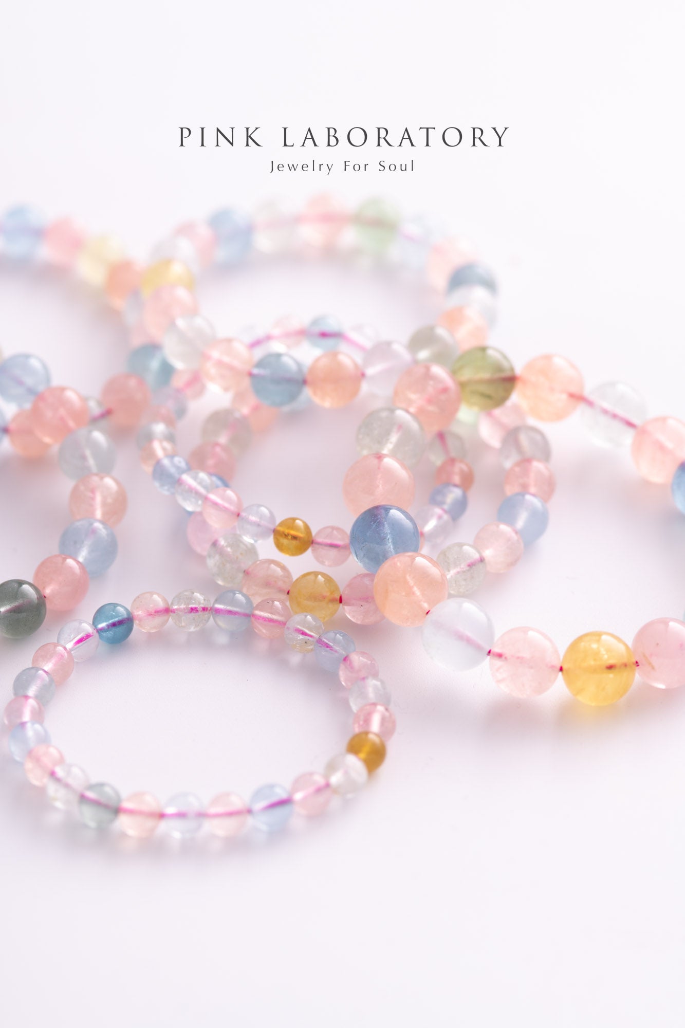 冰種摩根石糖果色6A手鍊