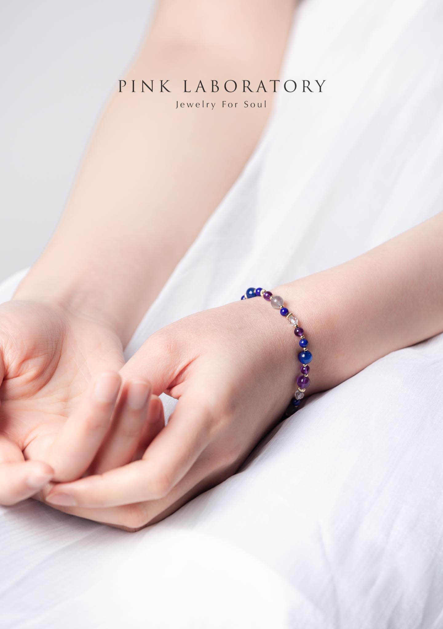 藍晶石青金石手鍊