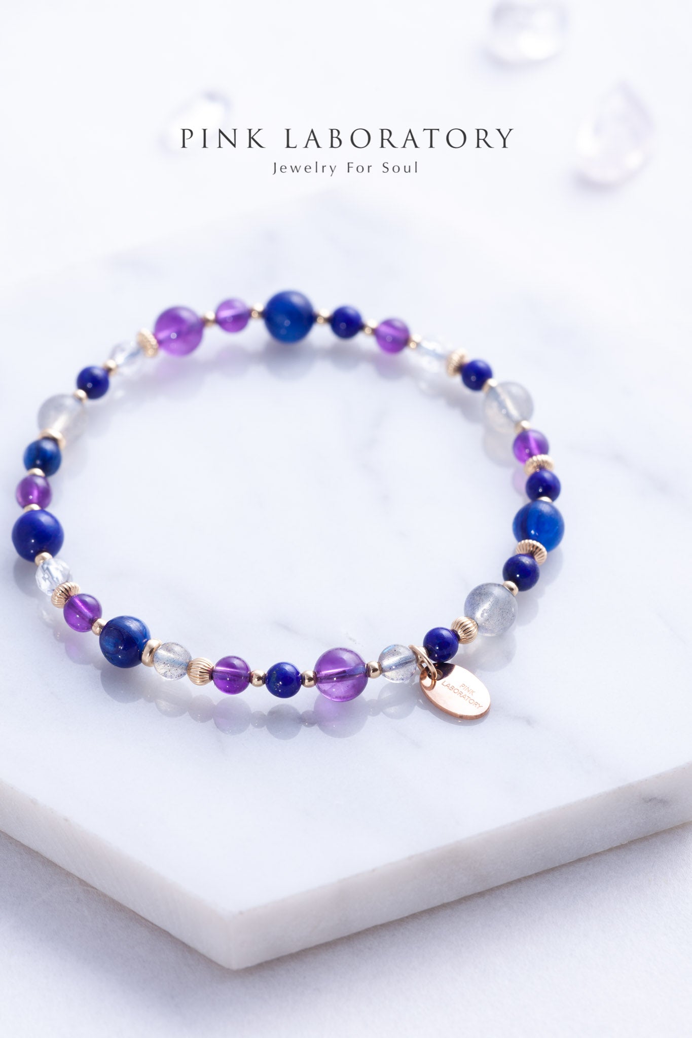 藍晶石青金石手鍊