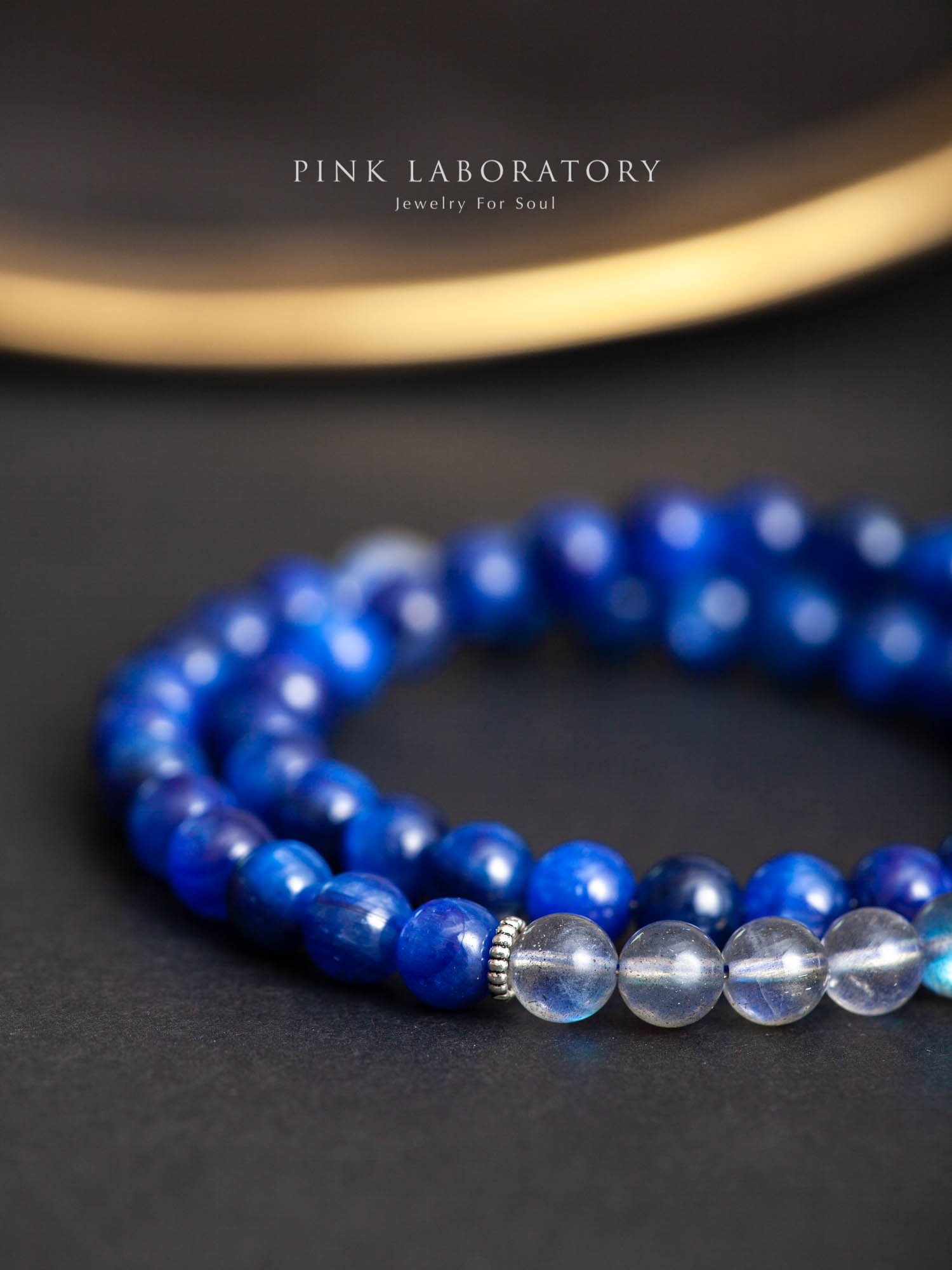 藍晶石月光石手鍊