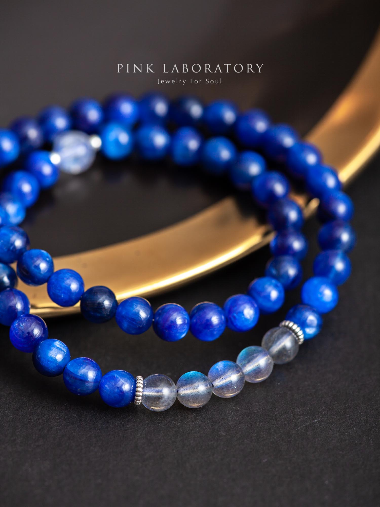 藍晶石月光石手鍊