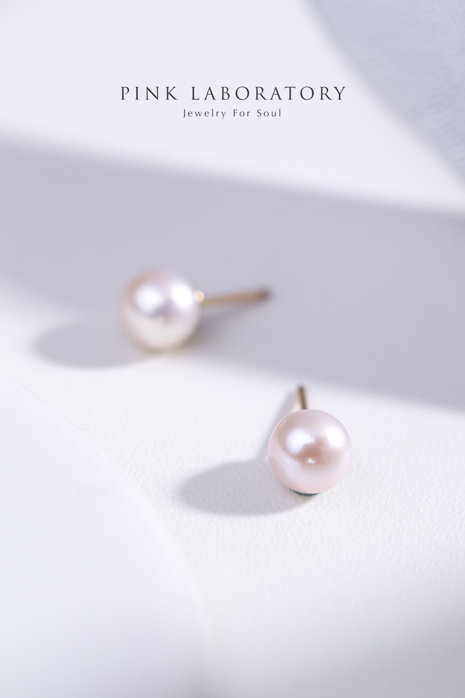 天然淡水珍珠925純銀精鍍亮澤白金耳環