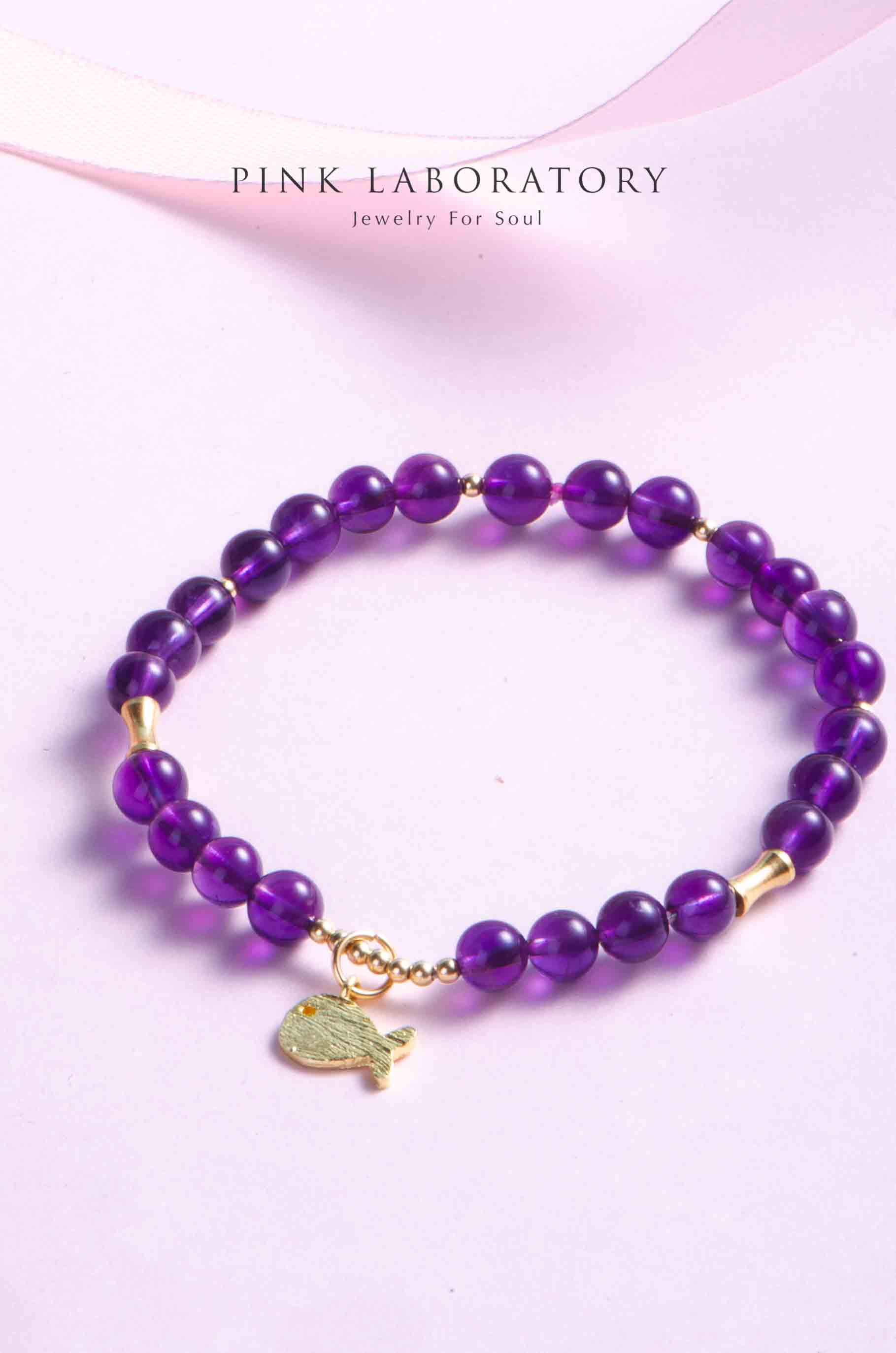 紫水晶手鍊 | 化身孤島的鯨