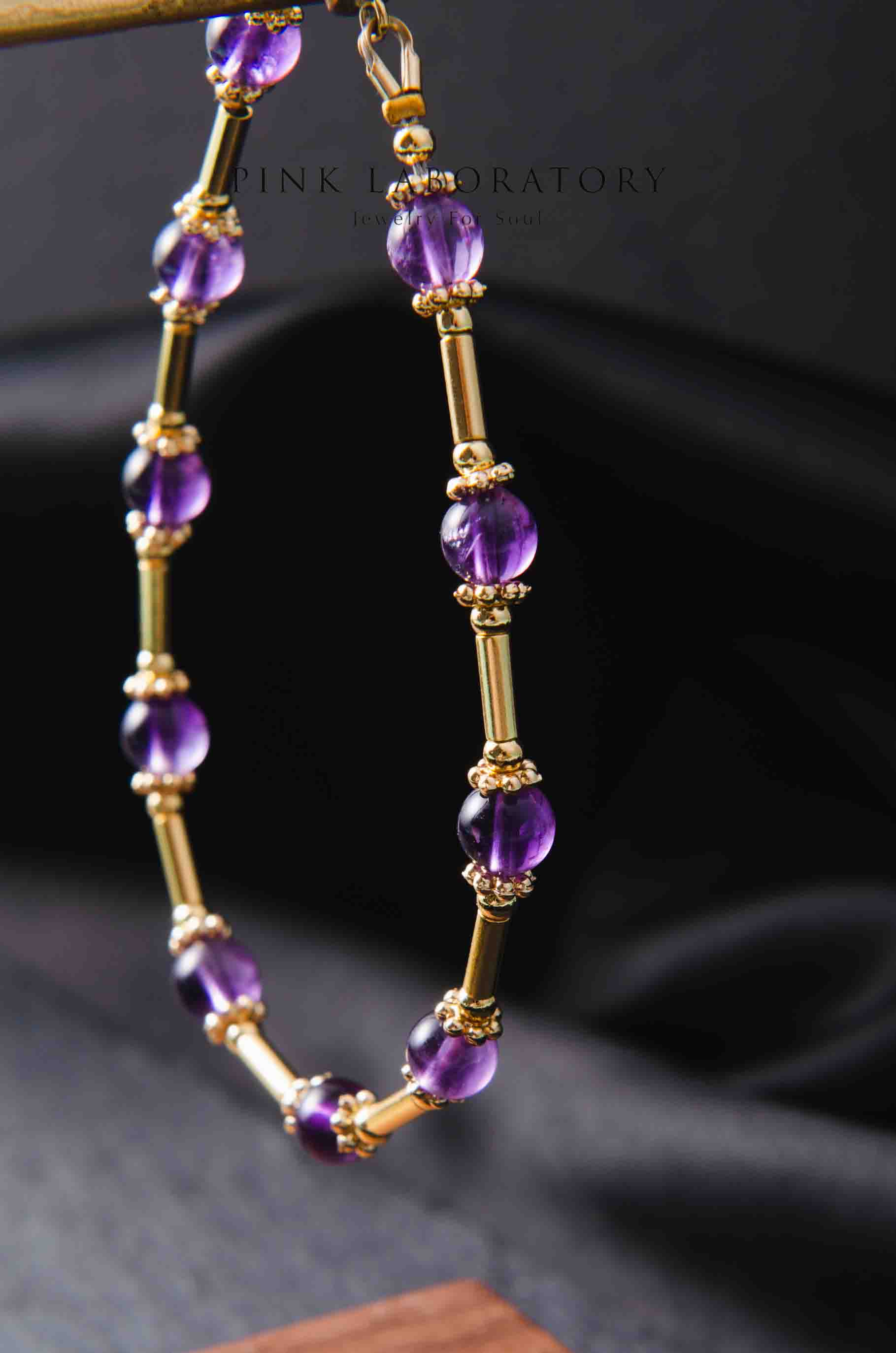 烏拉圭紫水晶手鍊 | 歐若拉系列