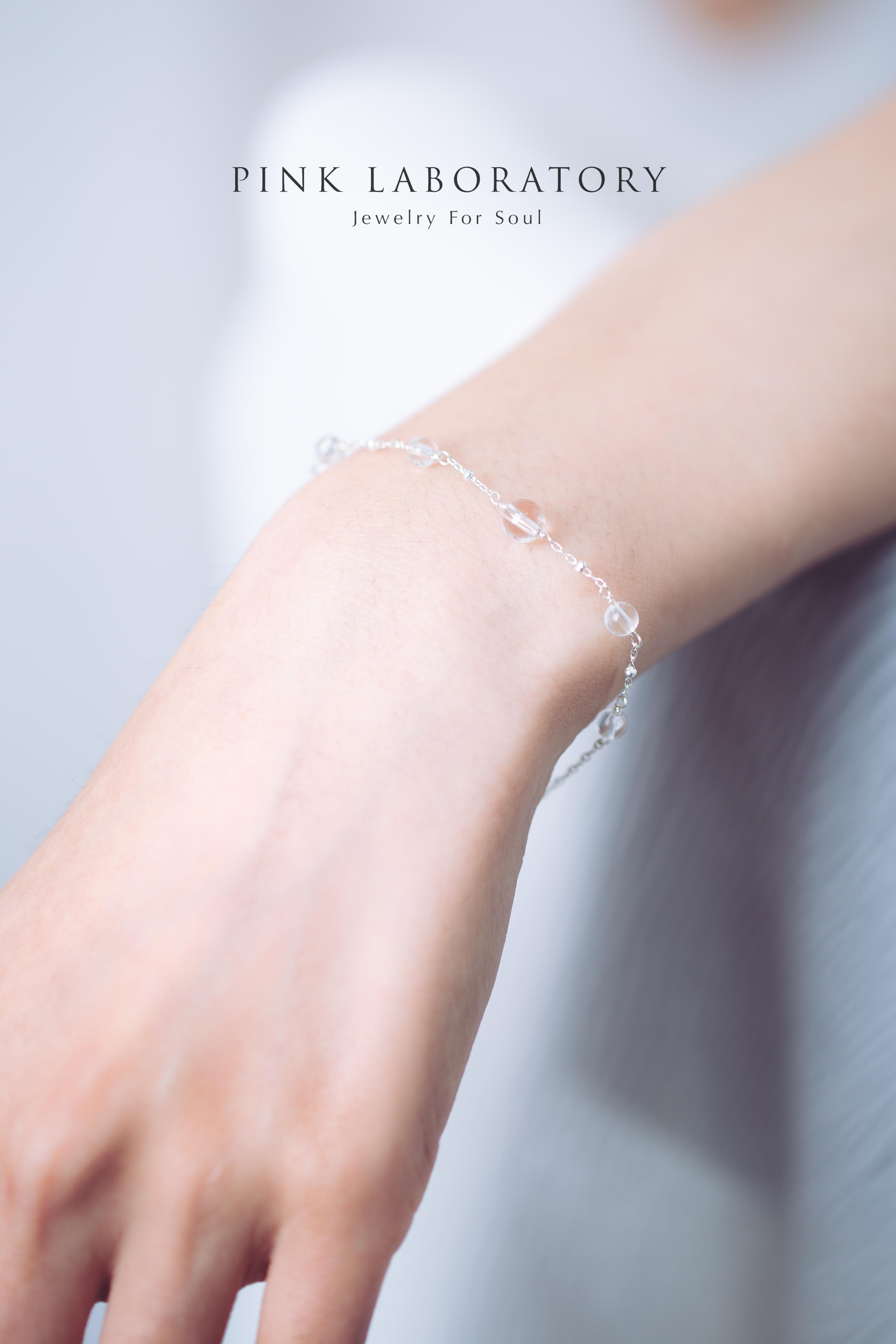 白水晶手鍊 | 925純銀手鏈