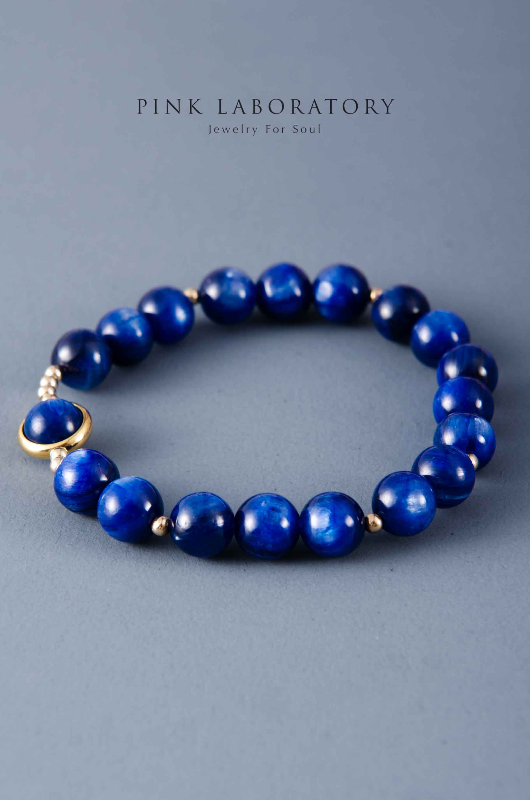 藍晶石14K包金手鍊