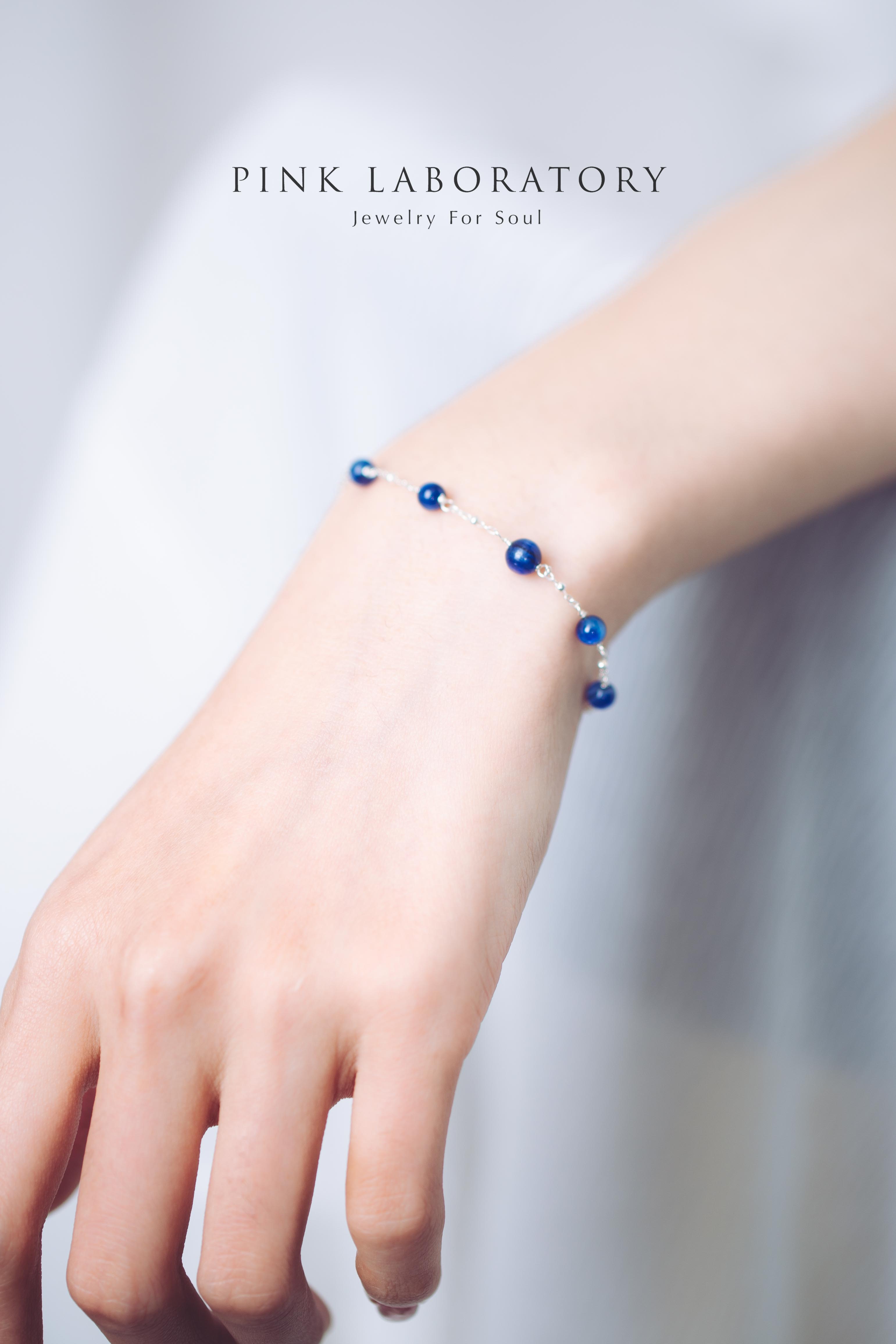 藍晶石手鍊 | 925純銀手鏈