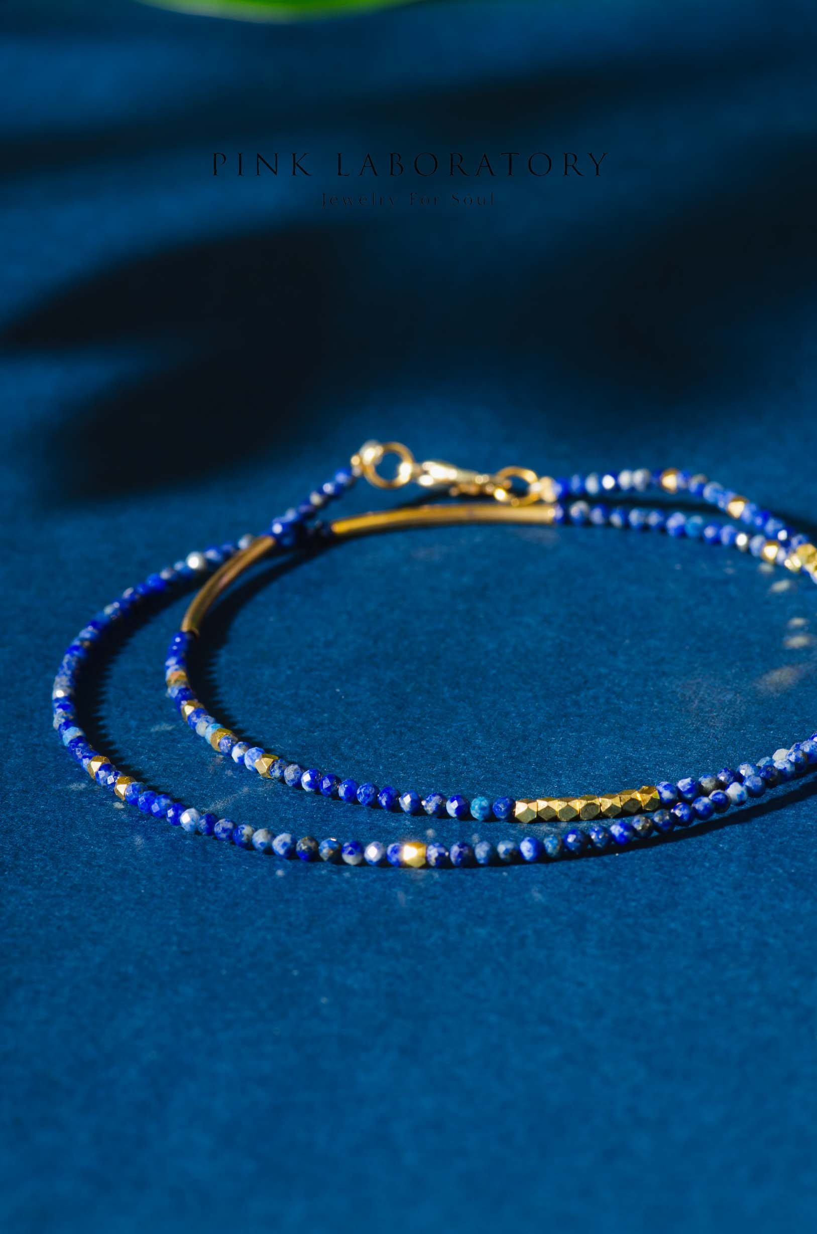 梵高的星夜 | 青金石3mm多圈手鍊