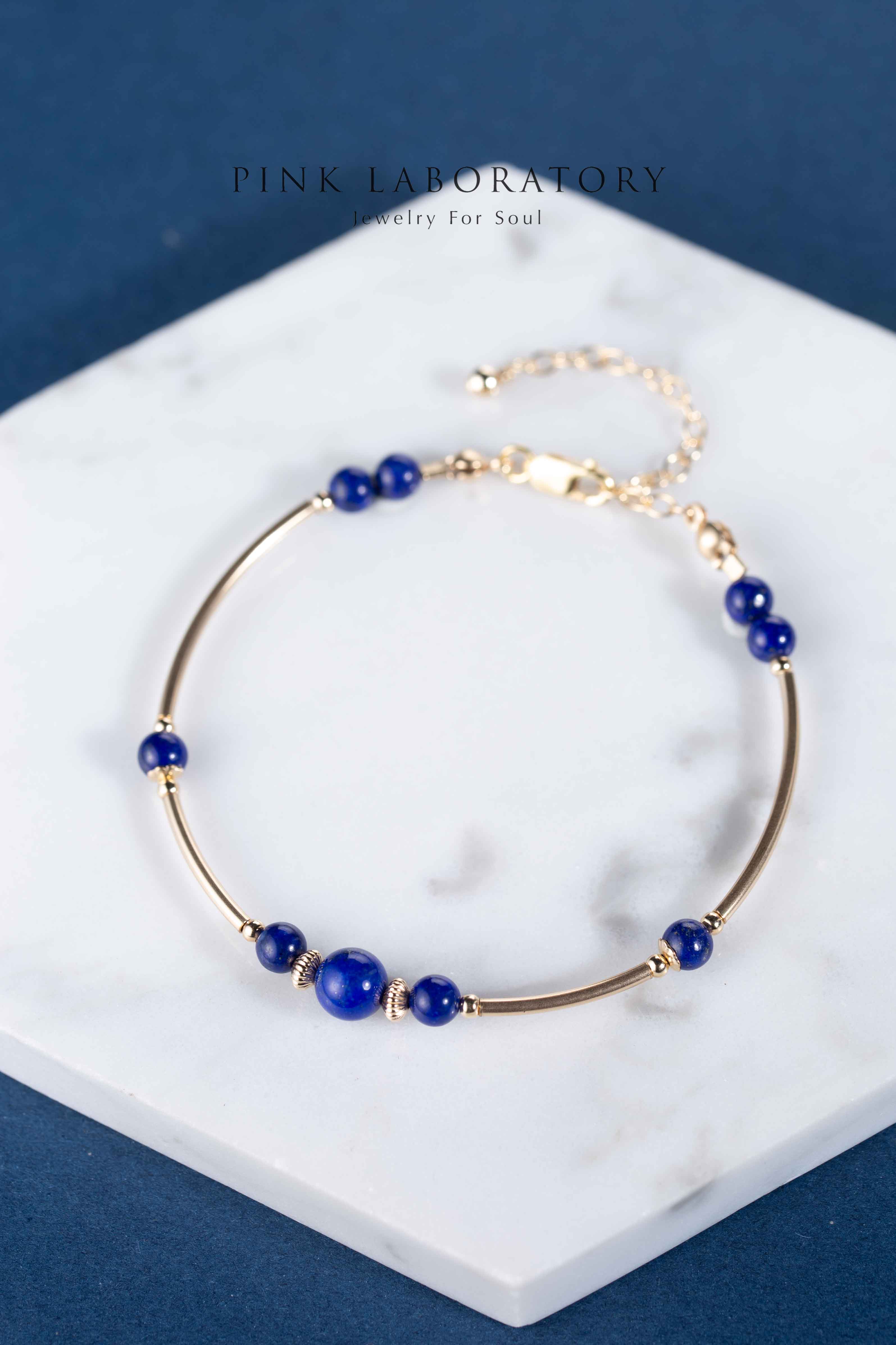 青金石14K包金手鍊