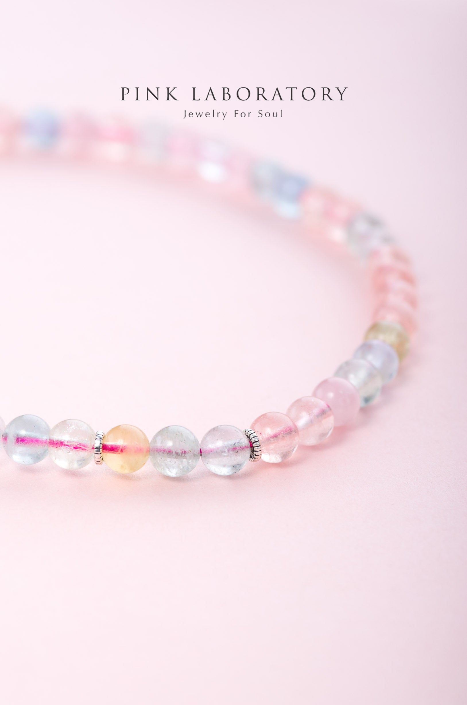 6mm 摩根石925純銀雙圈手鍊