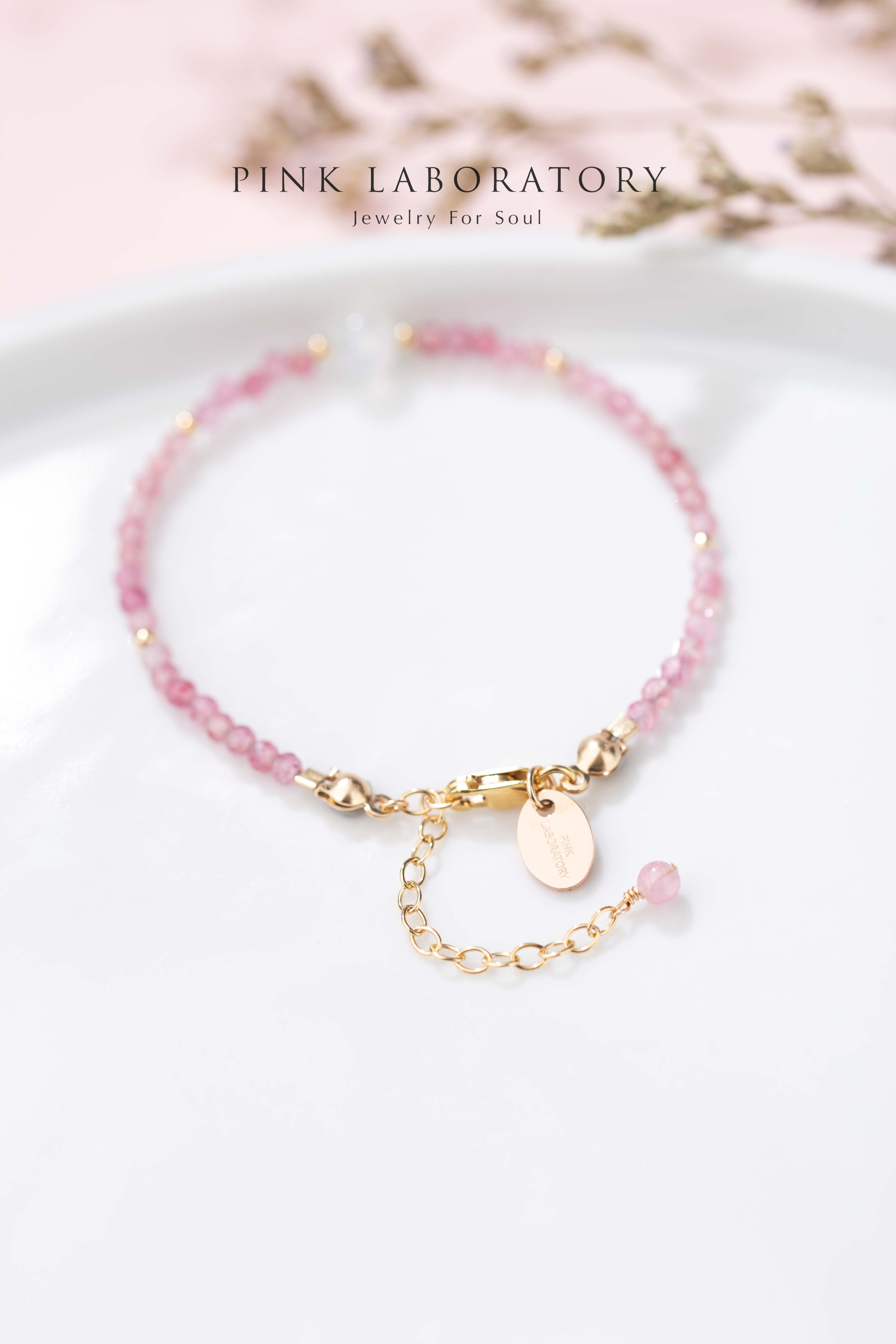 草莓晶月光石手鍊