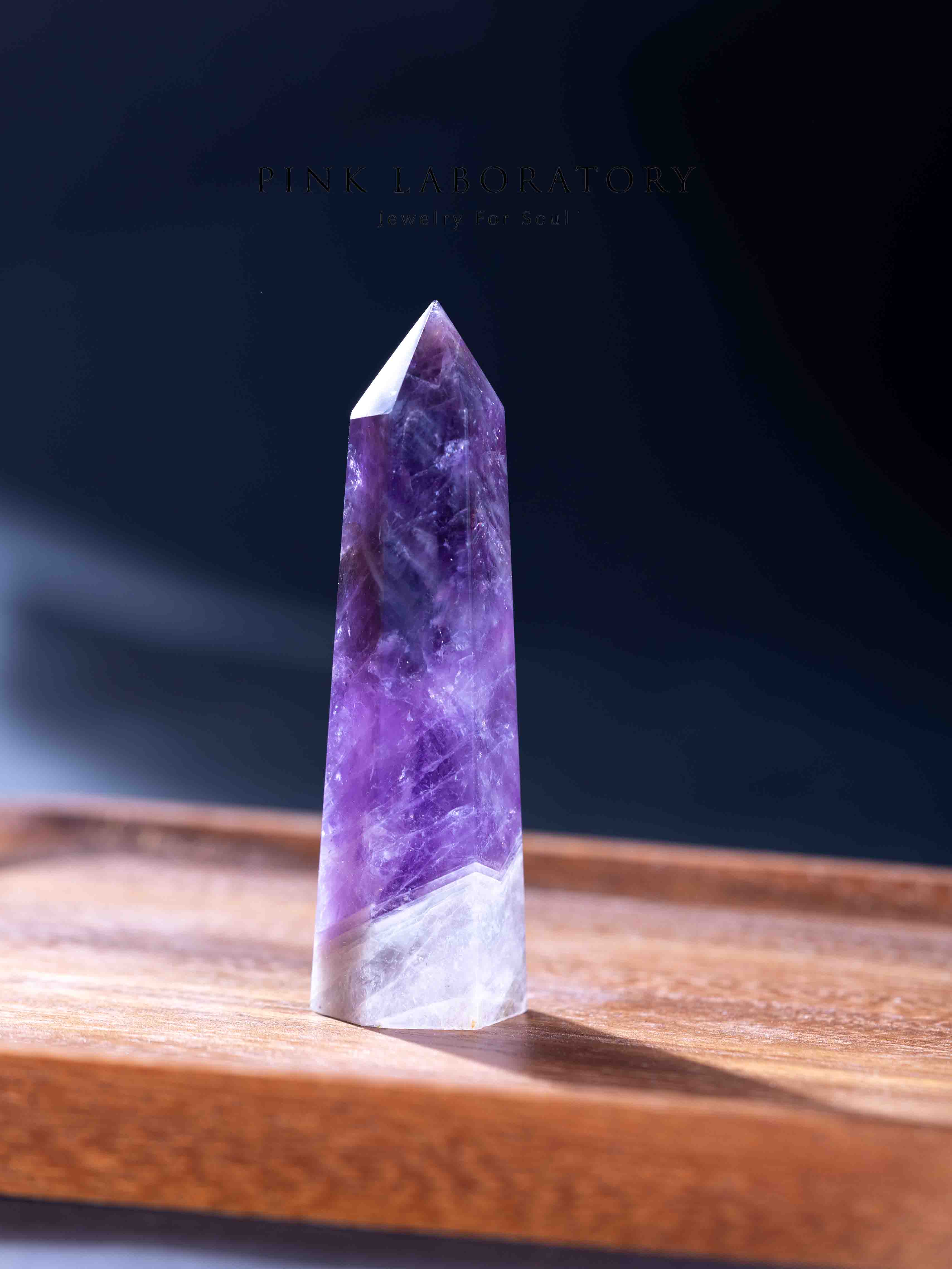白水晶水晶柱