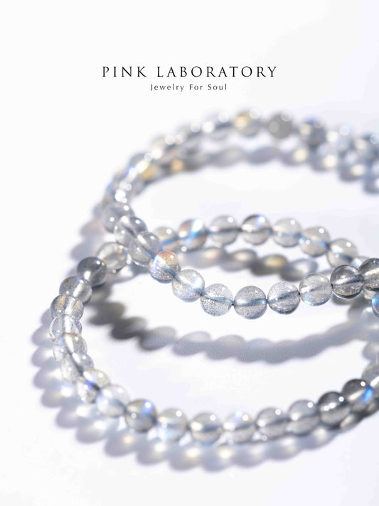 【微瑕疵福利品】拉長石6mm手鍊