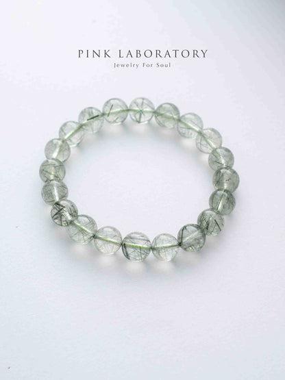 【微瑕疵福利品】綠髮晶8mm手鍊 | 數量有限 售完即止